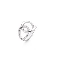 Anello Ti Sento Milano Donna in Argento Zirconia 12158ZI - 12158ZI